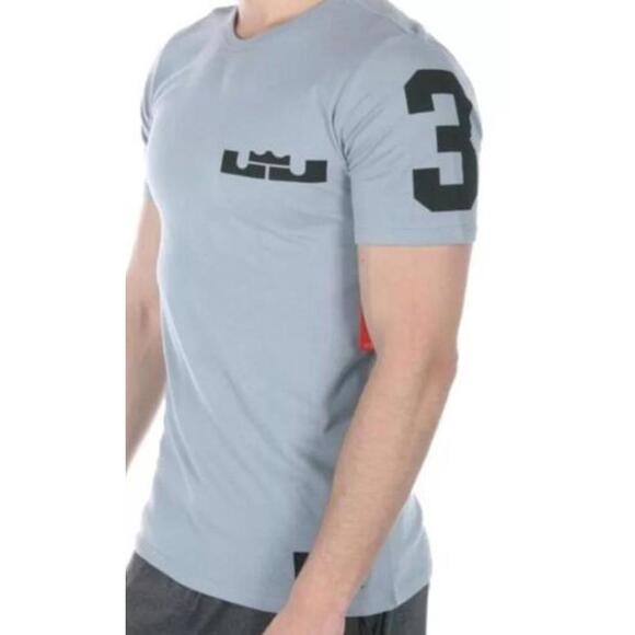 Nike Mens Lebron Miami Print T-Shirt Size S - Picture 1 of 3